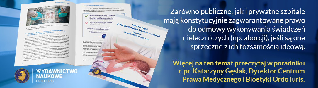 Poradnik o instytucjonalnej klauzuli sumienia